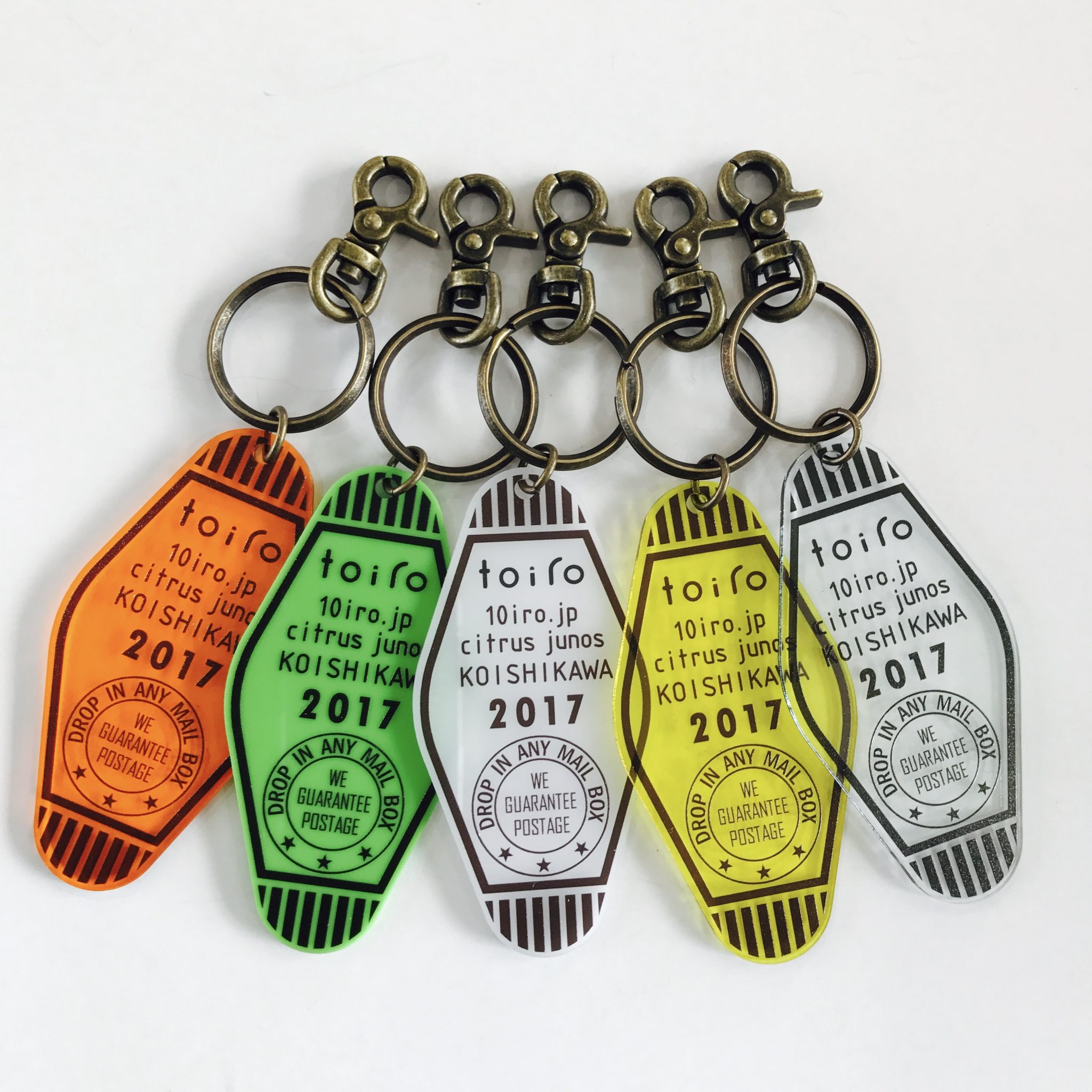 オリジナルモーテルキーホルダー（キータグ） ものづくり＆Fabスペースのmonomos